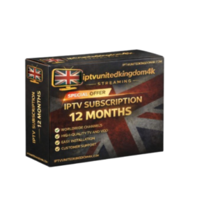 IPTV United Kingdom 12 months subscription 4K live TV UK